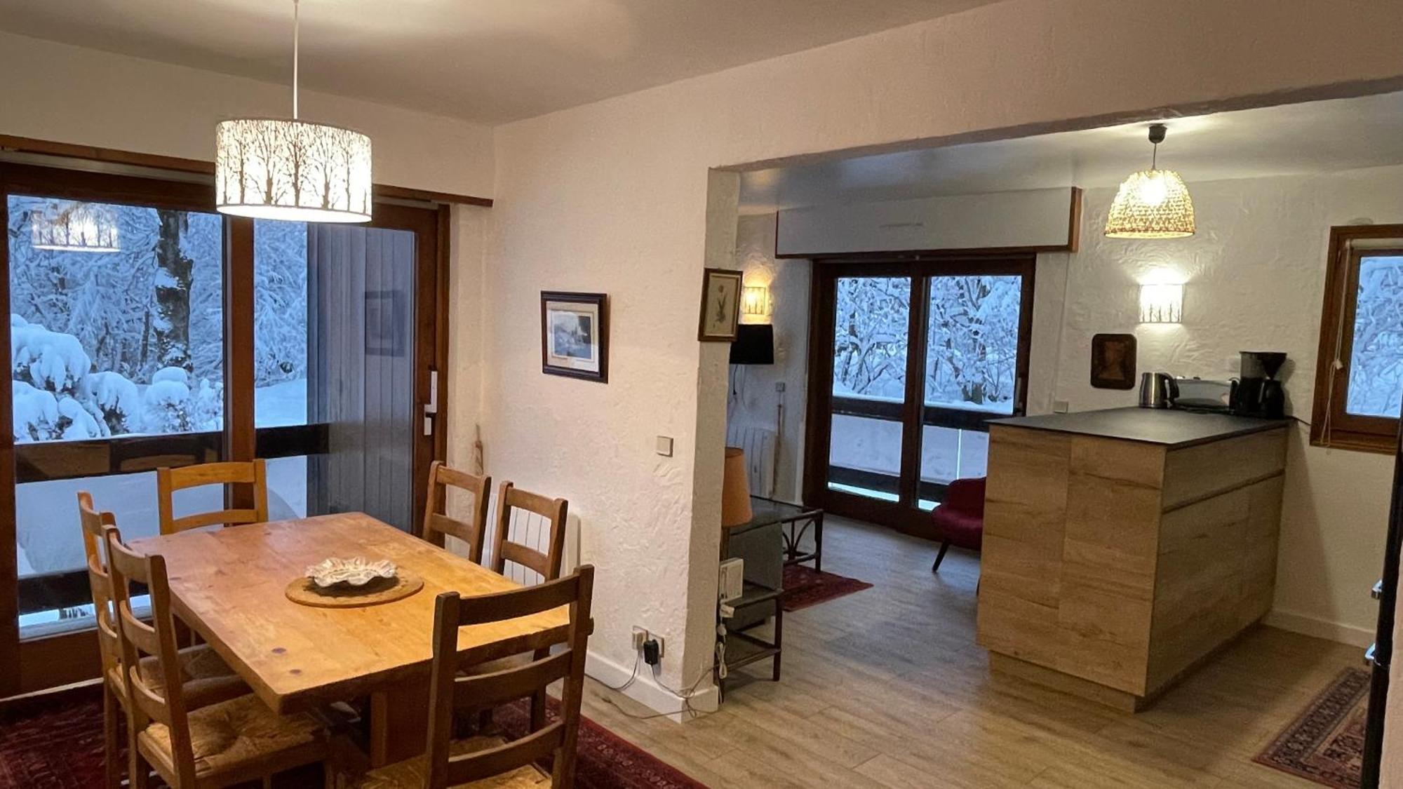 Les Comtes De Savoie - Appartement Renove Proche Du Centre De Megeve Avec Vue Sur Le Mont D'Arbois Exteriör bild
