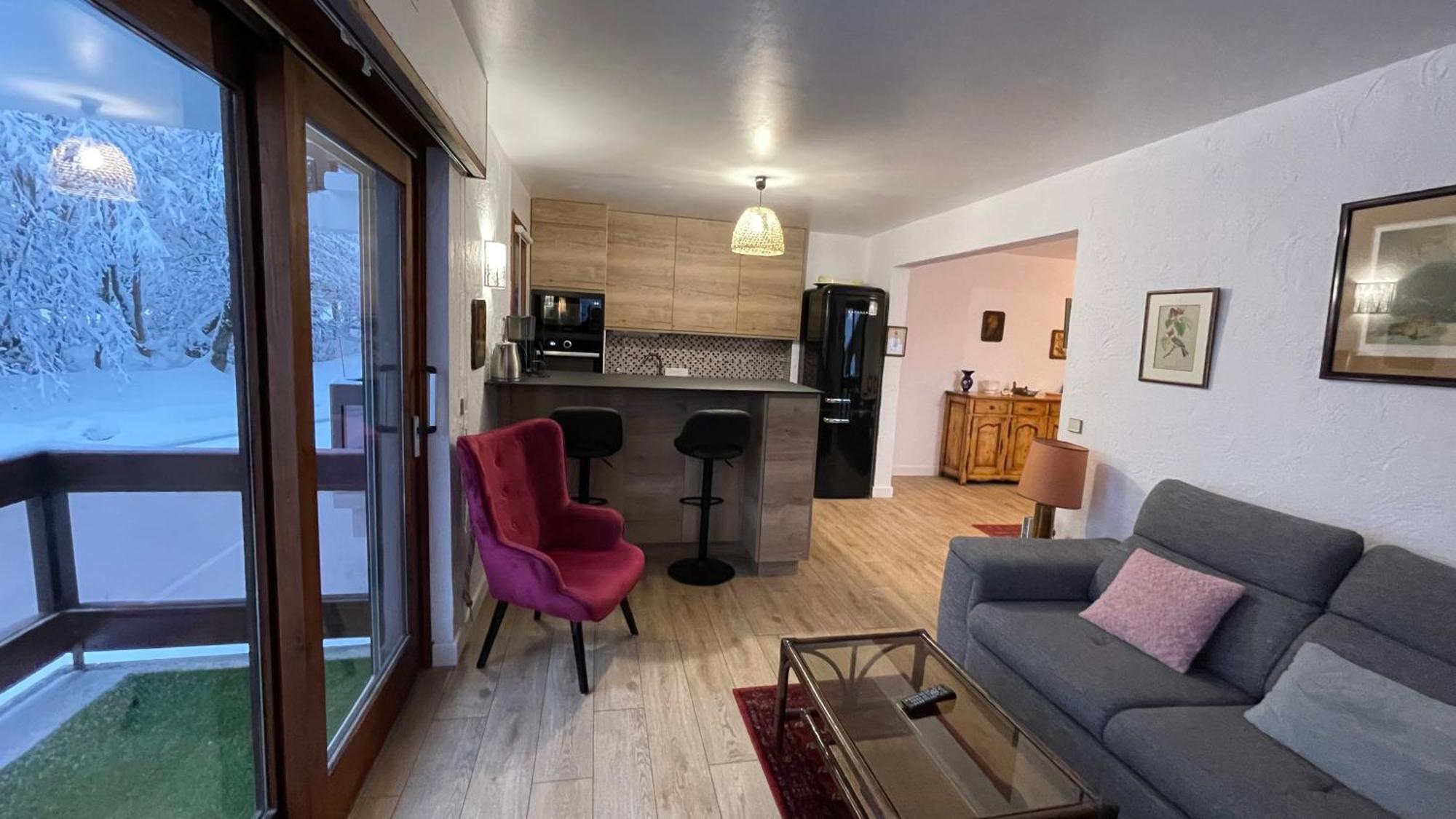 Les Comtes De Savoie - Appartement Renove Proche Du Centre De Megeve Avec Vue Sur Le Mont D'Arbois Exteriör bild