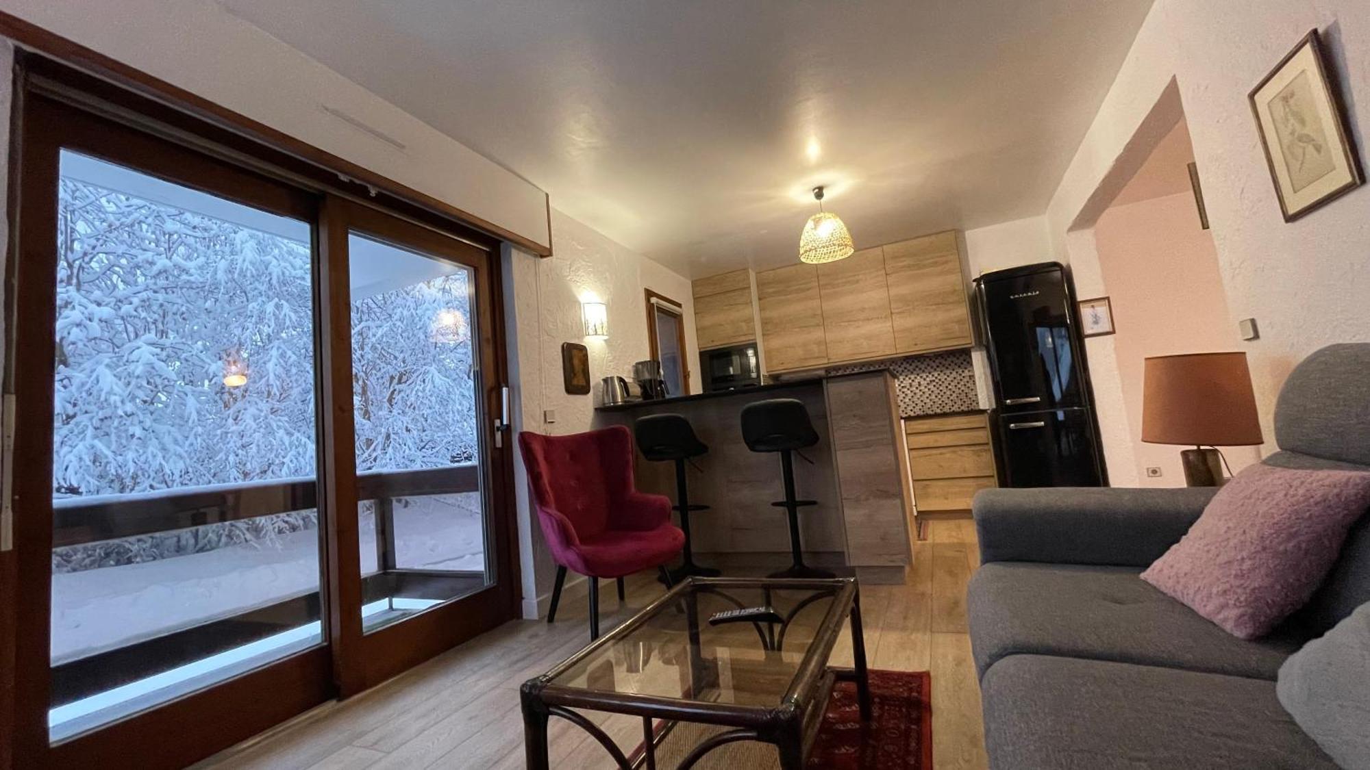 Les Comtes De Savoie - Appartement Renove Proche Du Centre De Megeve Avec Vue Sur Le Mont D'Arbois Exteriör bild